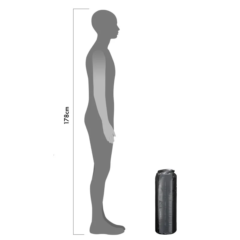 Ortlieb PD350 Medium Weight Dry-Bag 22L in Black-1